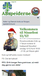 Mobile Screenshot of abspeiderne.no